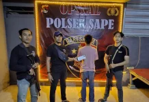 Polsek Sape Ciduk Pelaku Pencurian Handphone