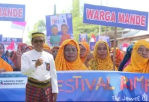 Antisipasi Lonjakan Pengunjung Festival, Pagar Seng Lapangan Serasuba Dibuka