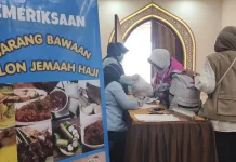 Pemeriksaan Ketat Barang Jemaah Haji, BKK Mataram Sita Makanan Mudah Basi
