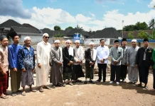 Bupati Lombok Timur Hadiri Peletakan Batu Pertama Masjid As Syuhada