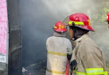 Kebakaran Hanguskan Gudang di Labuan Haji, Diduga Korsleting Listrik