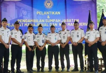 Pejabat Pemasyarakatan NTB  Dilantik di SAE Lapas Selong