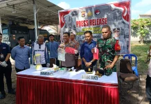 Polres Lombok Timur Musnahkan Barang Bukti Sabu Senilai Satu Milyar