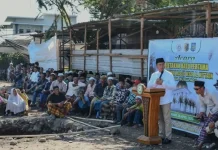Gubernur NTB Hadiri Peletakan Batu Pertama Masjid Al-Muttaqin Suralaga