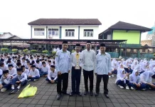 Tim Paskibraka MTsN 2 Lombok Barat Ukir Sejarah Baru