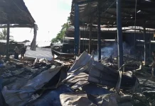 Polisi Dalami Penyebab Kebakaran Pasar Umum Pringgabaya