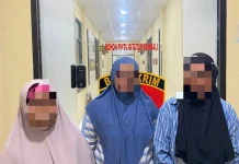 Polres Lombok Utara Amankan  Tiga Perempuan Penjualan Emas Palsu