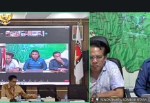KPU KLU Bahas Pemutakhiran Data Pemilih Berkelanjutan Bersama KPU NTB