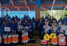 Ratusan Jemaah Kloter 8 Diberangkatkan Dengan Persiapan Matang