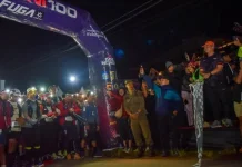 Gubernur NTB Lepas  Ribuan Pelari Rinjani 100 Ultra Kategori 36K
