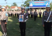 Pimpin Upacara PTDH, AKBP Muhammad Anton: Jangan Buat Pelanggaran