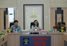 Kemenkum NTB Dorong Raperda Lombok Barat Lebih Implementatif