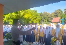 Cegah Kenakalan Remaja, Polres Bima Kota Beri Edukasi Siswa SMPN 4 Sape