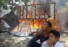 Kebakaran, Satu Rumah Panggung di Bima Rata dengan Tanah