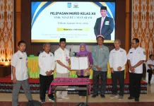598 Siswa SMKN 3 Mataram Resmi Lulus, Pelepasan Angkatan 55 Berlangsung Haru
