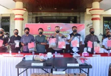 Polres Bima Musnahkan Ratusan Gram Narkotika dan Ribuan Botol Miras