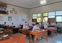Ujian Sekolah SMPN 3 Mataram Berjalan Lancar, Siswa Dinilai Siap Hadapi Kelulusan