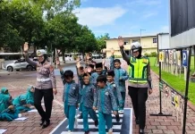 Dit Lantas Polda NTB Gelar Edukasi Lalu Lintas dan Perlindungan Anak Usia Dini