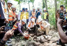 Jembatan Kokok Sengpah Dibangun, Akses Dua Desa di Janapria Segera Terhubung