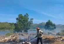 TPA di Kawasan Mandalika Terbakar