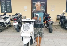 Polisi Tangkap Terduga Pencuri Motor di Dayen Peken, Korban Tetangga Sendiri