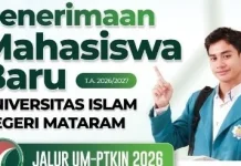 UM-PTKIN 2026 Dibuka, UIN Mataram Ajak Calon Mahasiswa Segera Daftar
