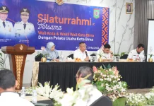 Silaturahmi dengan Pelaku Usaha, Wali Kota Bima Minta Dukungan Pajak