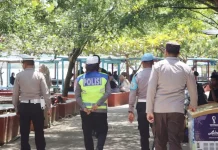 Polsek Rasanae Barat Antisipasi Keramaian  Obyek Wisata