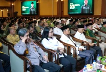 Kakanwil Kemenkum NTB Hadiri Pelantikan dan Madrasah Kader ISNU NTB