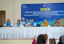 PLN EPI Grup Dorong Pengelolaan Sampah Pesisir di Kawasan Wisata Bagek Kembar