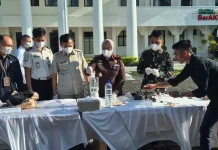 Kejari Loteng Musnahkan BB 32 Perkara Inkracht, Didominasi Kasus Narkoba