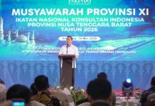 Tinggalkan Pola Lama, Gubernur NTB Minta INKINDO Lebih Adaptif