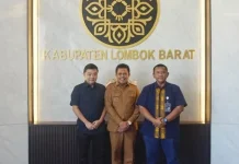 Bupati LAZ Gandeng BULOG NTB Perkuat Stabilitas Pangan Daerah