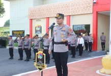 Sejumlah PJU dan Kapolsek Wilayah Hukum Polres Loteng Dimutasi