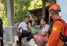 Hilang saat Cari Daun Pisang, Seorang Wanita Ditemukan Selamat