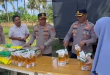 Polres Lotim Dukung Ketahanan Pangan dan Kesehatan Masyarakat
