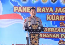 Panen Raya Jagung di Gerung, Wujud Nyata Polri Jaga Ketahanan Pangan Nasional