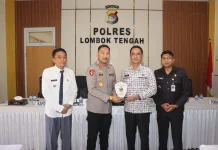 Sespimmen Polri Bahas Ketahanan Pangan di Lombok Tengah