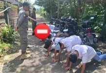 Tinggalkan Jam Pelajaran, Sejumlah Pelajar di Batukliang Utara Ditertibkan