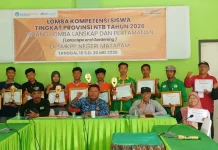 Selisih 0,3 Poin, Persaingan LKS Landscape dan Pertamanan Berlangsung Sengit