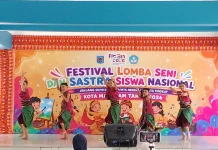 Jadi Tuan Rumah FLS3N, SMPN 15 Mataram Bawakan Konsep Seni Berbasis Budaya Lokal