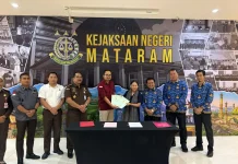 Kejari Mataram Kembalikan Lahan LCC ke Pemkab Lombok Barat