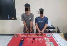 Satresnarkoba Polres Lotim Amankan Dua Pelaku  Narkotika di Keruak