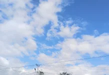 weekend Cerah Berawan dan Hujan Dibeberapa Wilayah