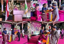 Dharma Santi SMAN 3 Mataram Dihadiri Ribuan Warga di Pura Mayura