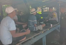 Bhabinkamtibmas Jatibaru Imbau Warga Waspada Hoaks dan Narkoba
