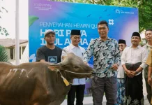 ITDC dan Stakeholder Kawasan Salurkan 29 Hewan Kurban untuk Warga Desa Penyangga
