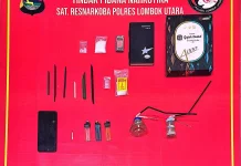 Komitmen Berantas Narkoba, Polres Lombok Utara Kembali Bongkar Kasus Sabu