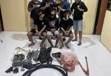 Polres Lombok Utara Ungkap Kasus Pencurian Kabel PLN, Tiga Pelaku Ditangkap