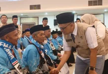 Jemaah Haji Kloter Pertama Embarkasi Lombok Tiba 1 Juni 2026